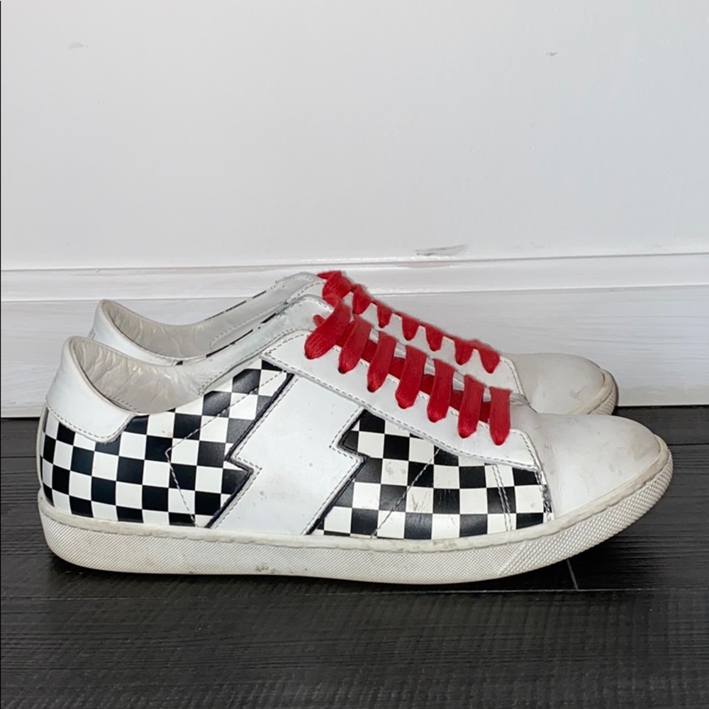 Amiri Viper check low top sneaker 38